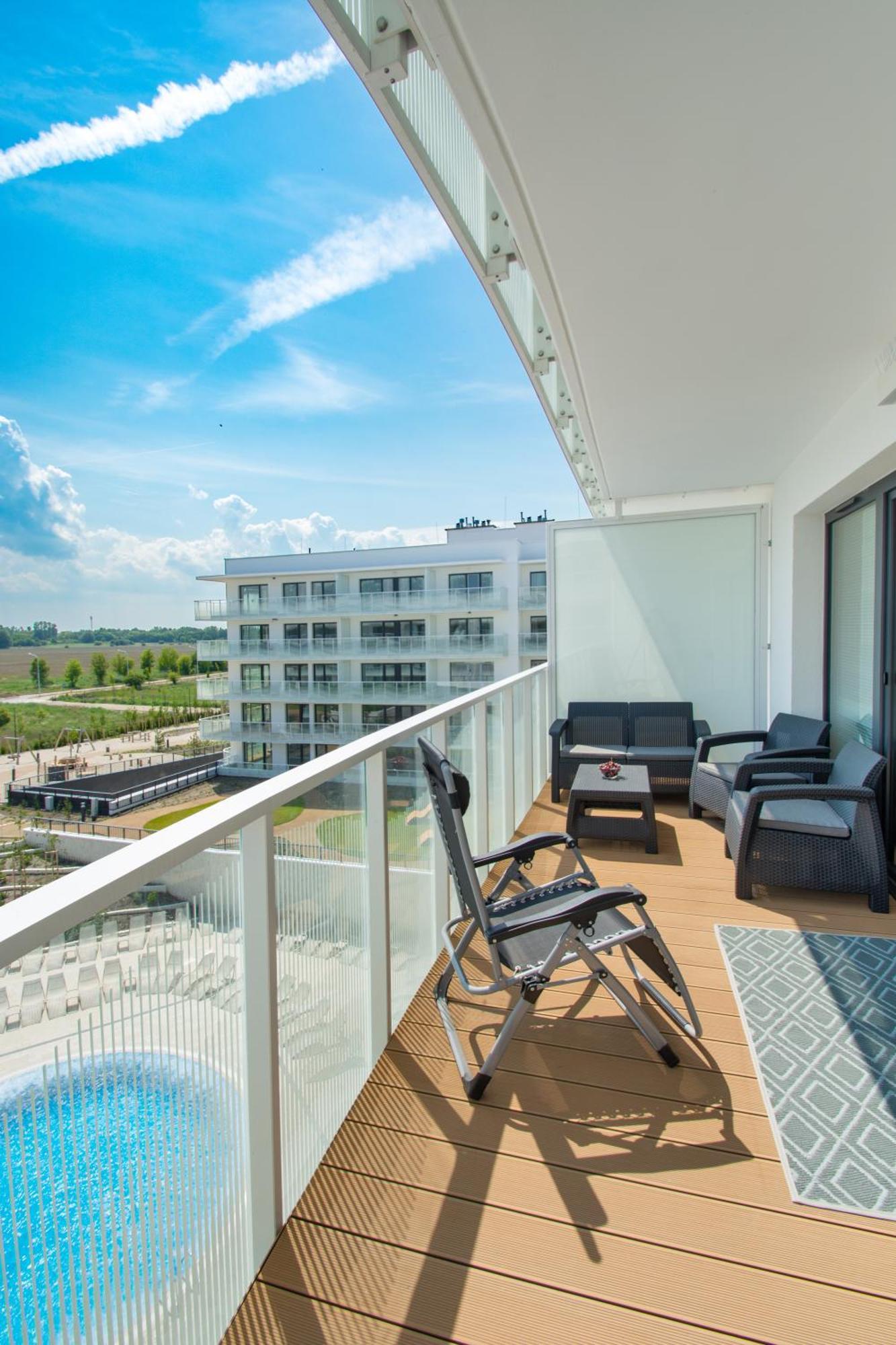 Klif Apartamenty Polanki Aqua C306 Z Garazem Kołobrzeg Kültér fotó